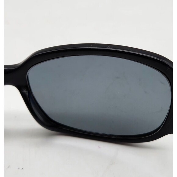 COACH ROWAN S827 DESIGNER SUN GLASSES Black/Silver Radiant Gray Lense Preowned main image 15